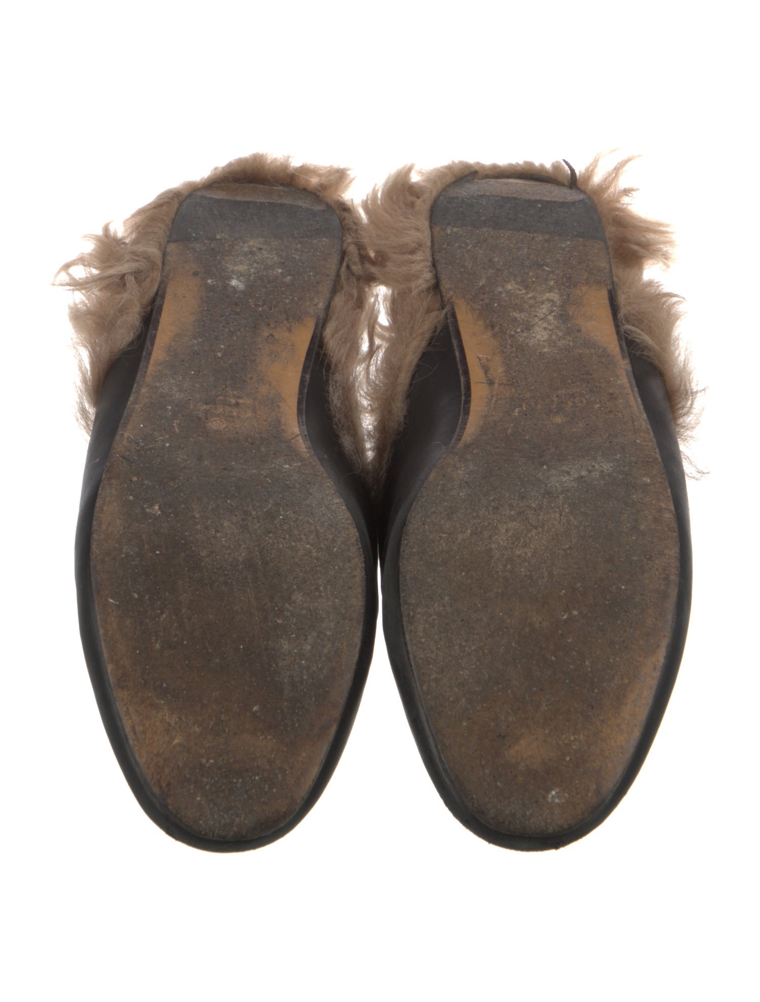 Gucci Horsebit Accent Leather Mules